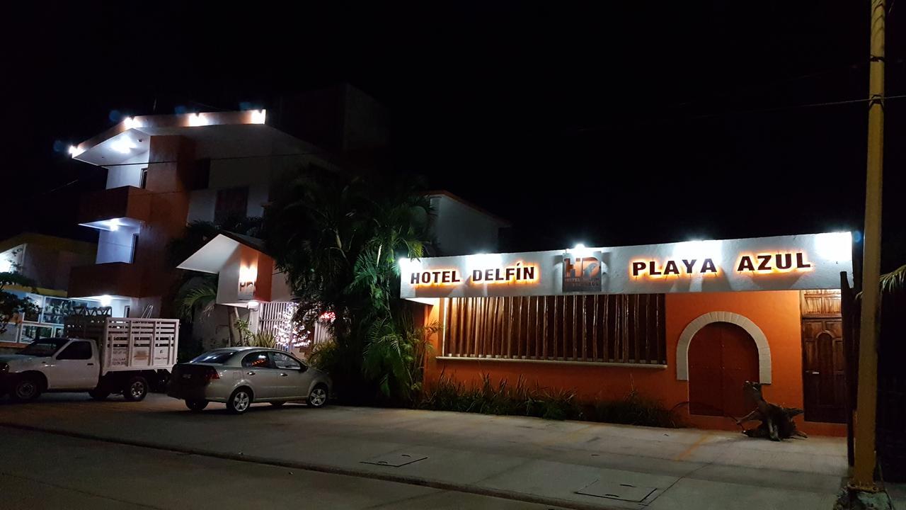 Отель Delfin Playa Azul Ласаро-Карденас Экстерьер фото